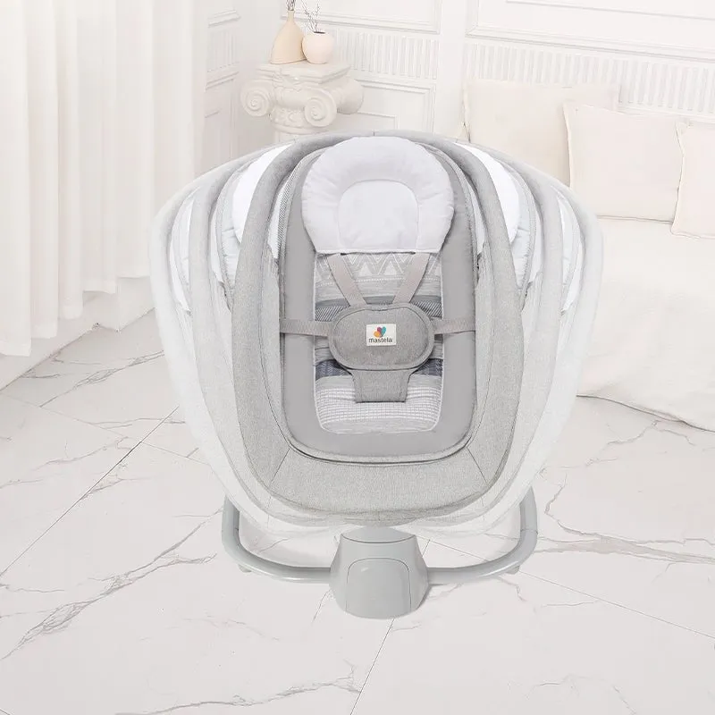 MASTELA Swing Deluxe 4in 1 Swing & Rocker Grey