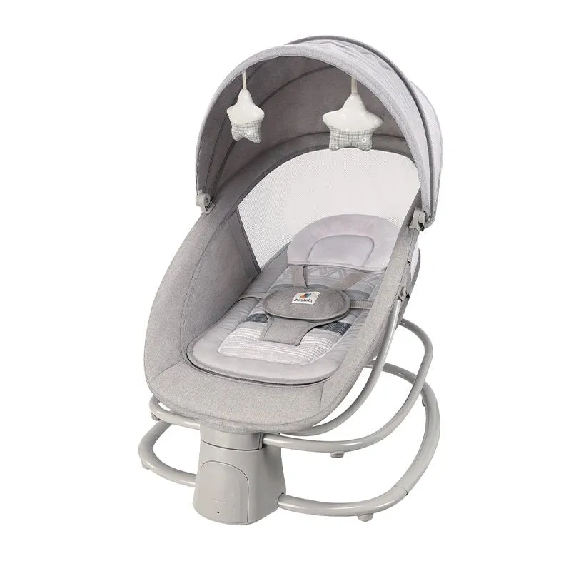 MASTELA Swing Deluxe 4in 1 Swing & Rocker Grey