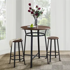 Montgomery Industrial 3-Piece Dining Set