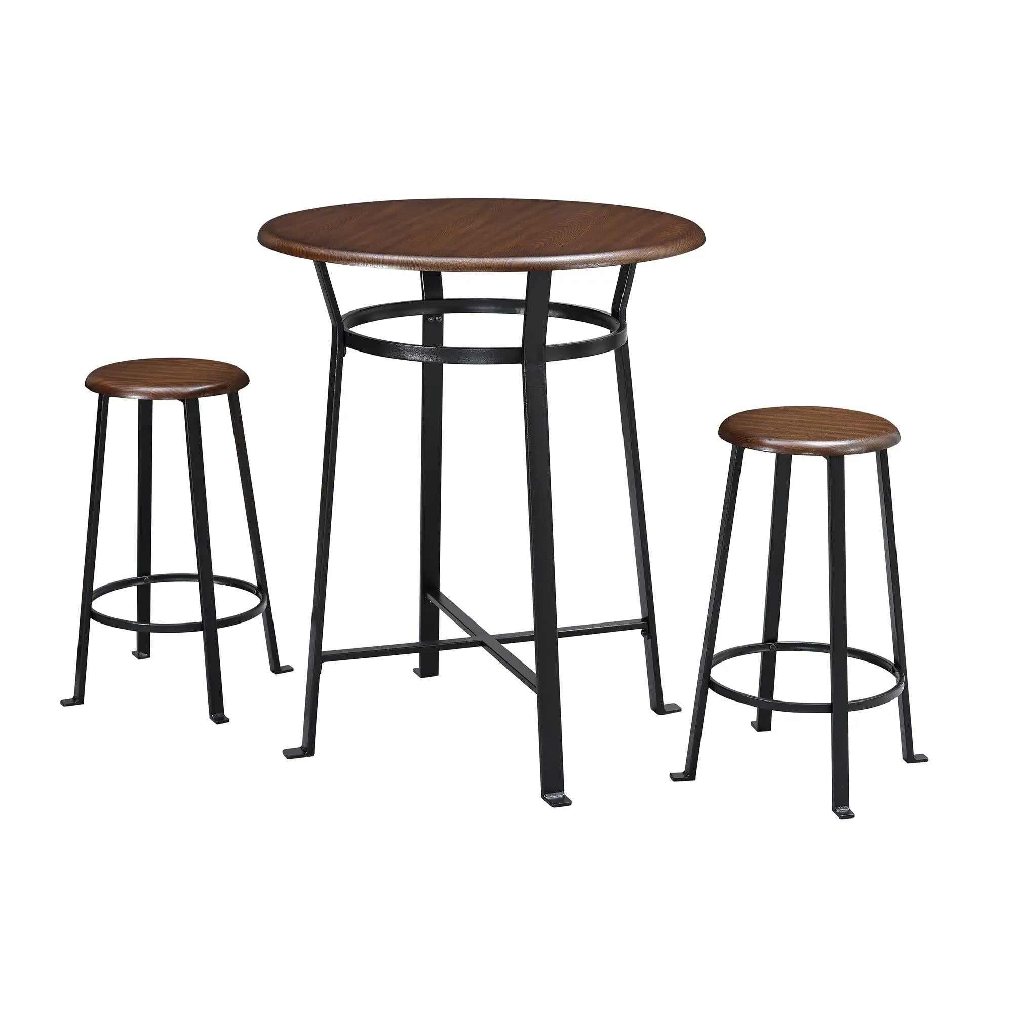 Montgomery Industrial 3-Piece Dining Set