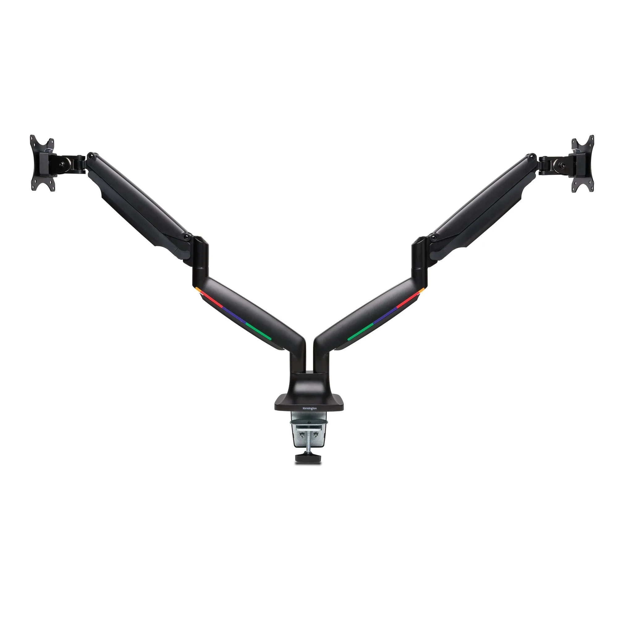 Onetouch Heightadjust Dual Arm Blk