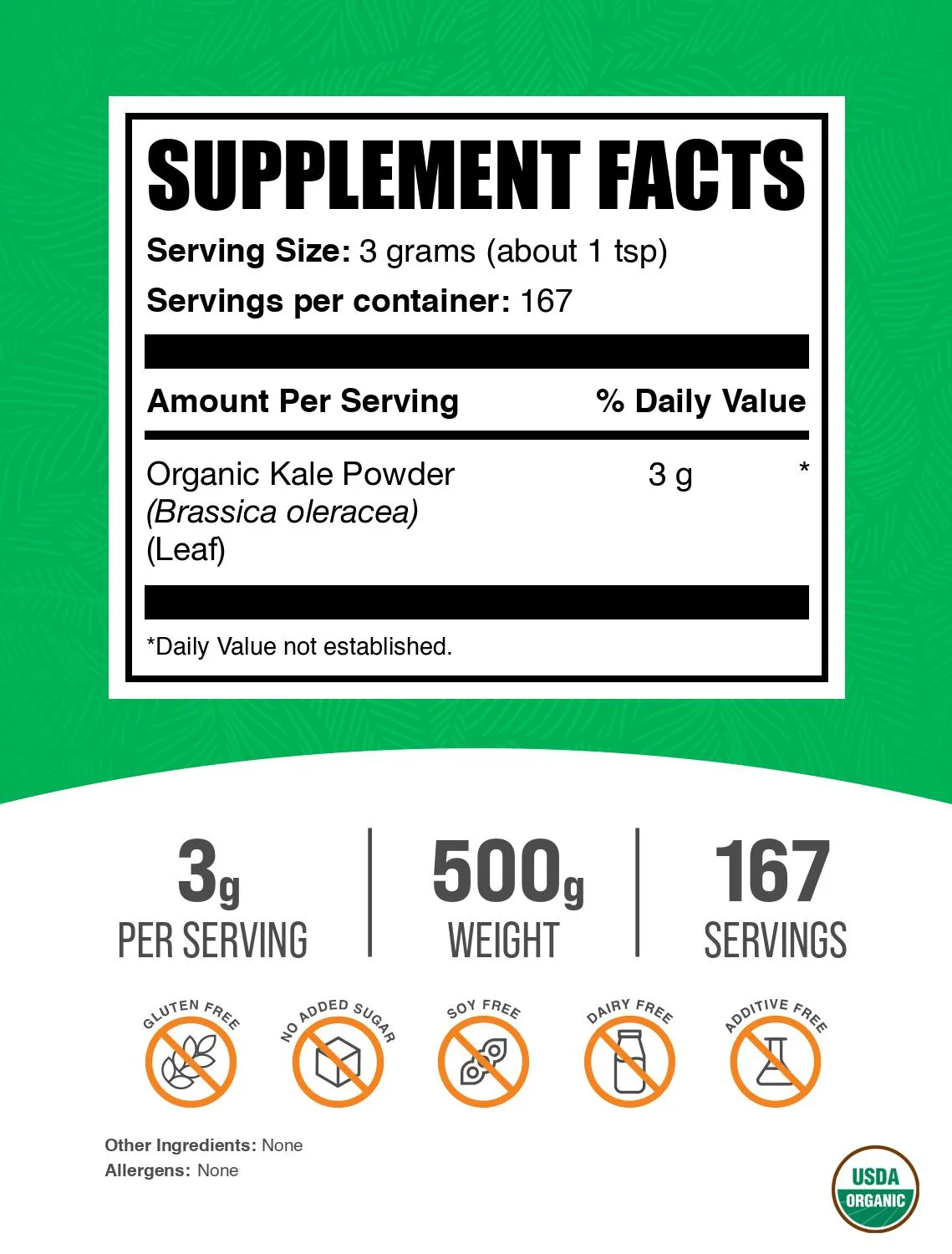 Organic Kale Powder