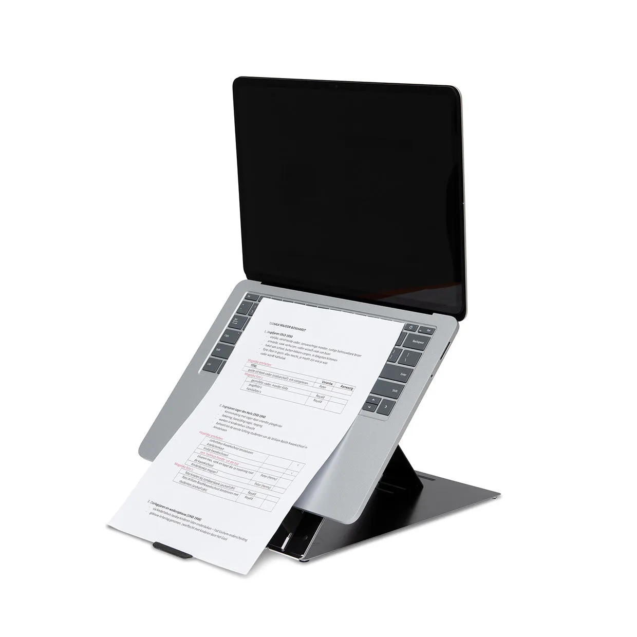 R-Go Riser Duo Tablet and Laptop stand