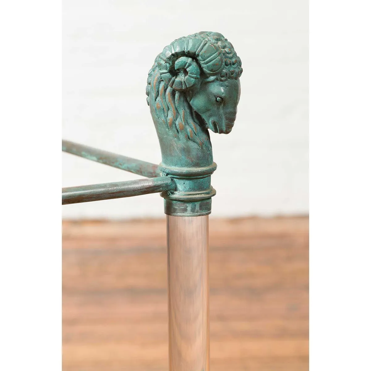 Ram Heads Table Base