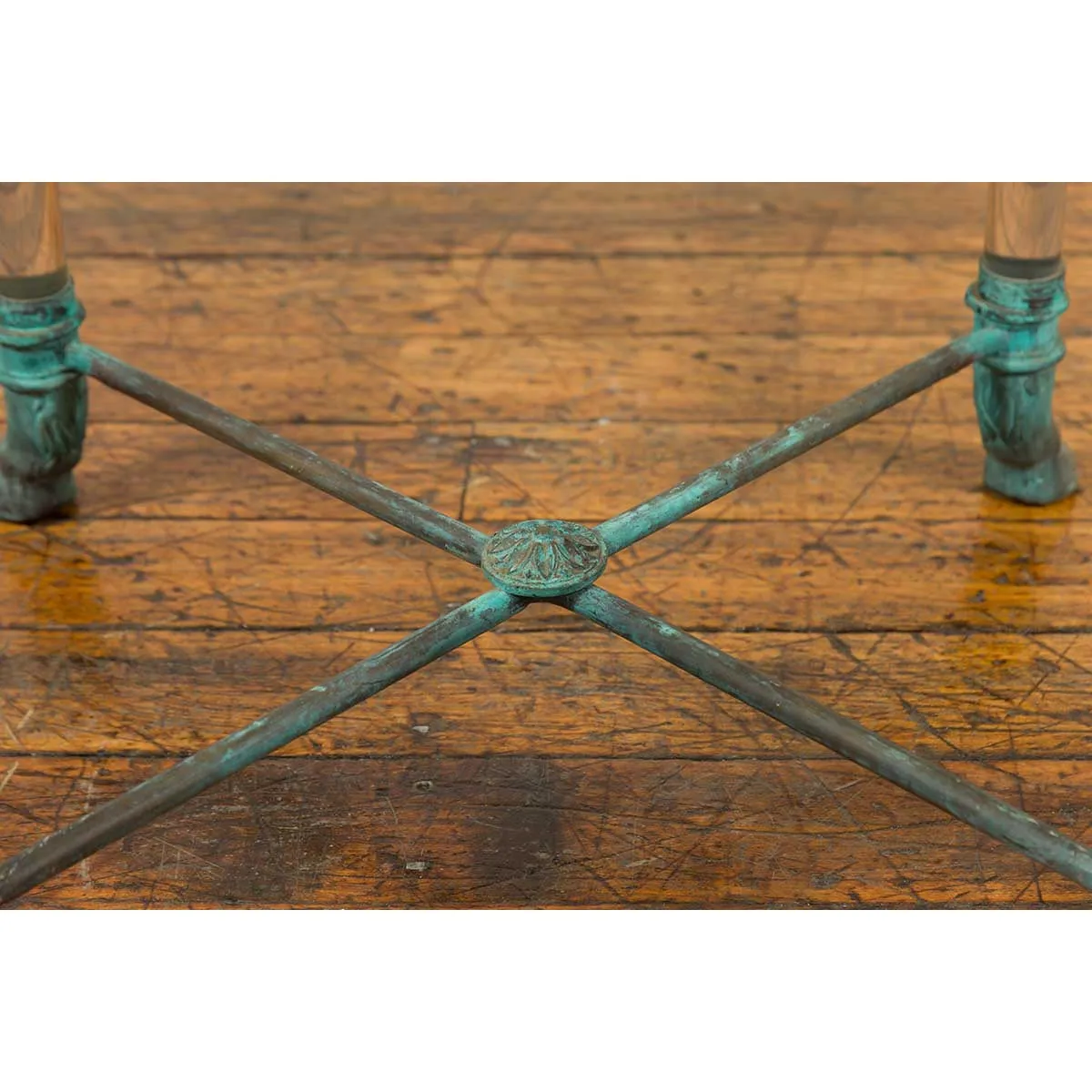 Ram Heads Table Base