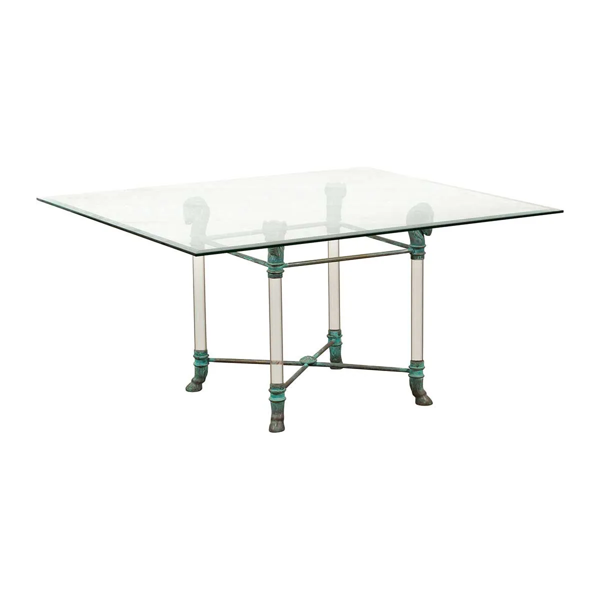 Ram Heads Table Base