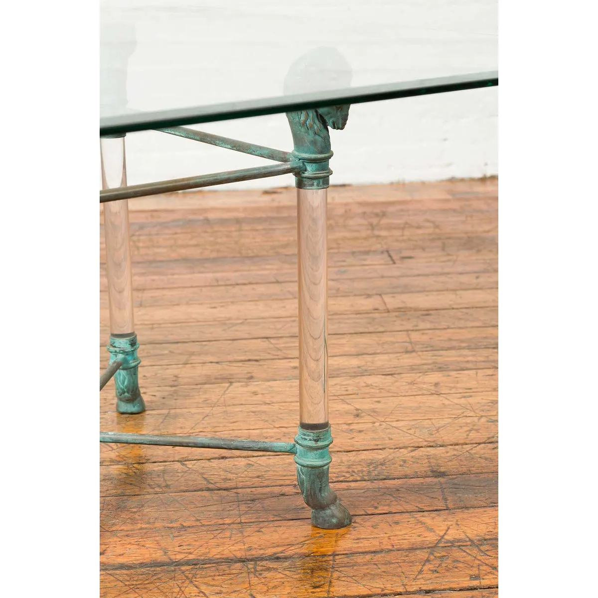 Ram Heads Table Base