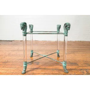 Ram Heads Table Base