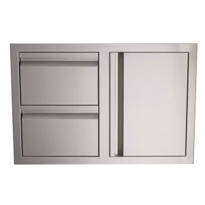 RCS Gas Grills - Double Drawer / Door Combo - VDC1