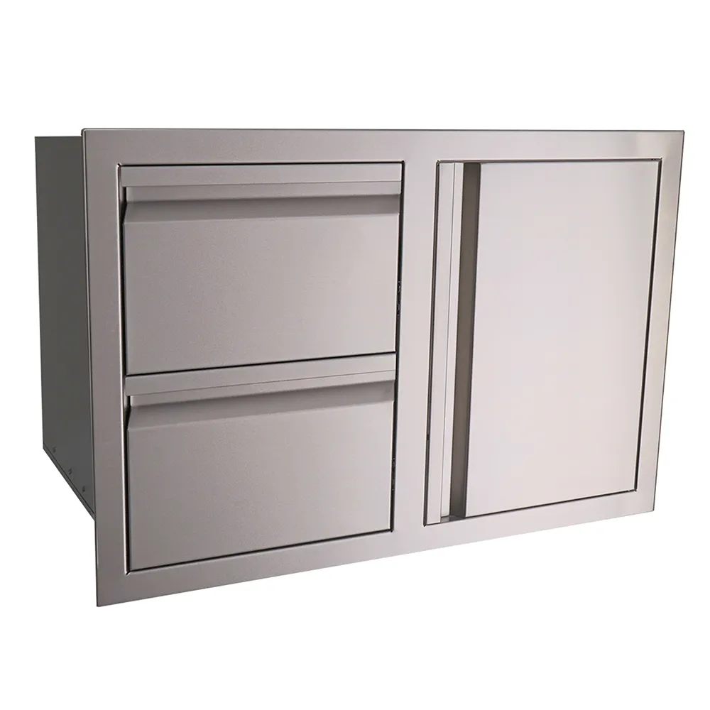 RCS Gas Grills - Double Drawer / Door Combo - VDC1