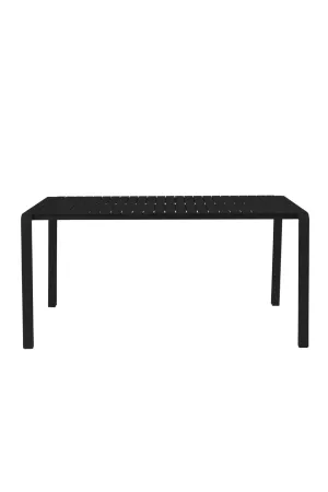 Rectangular Slatted Garden Table | Zuiver Vondel