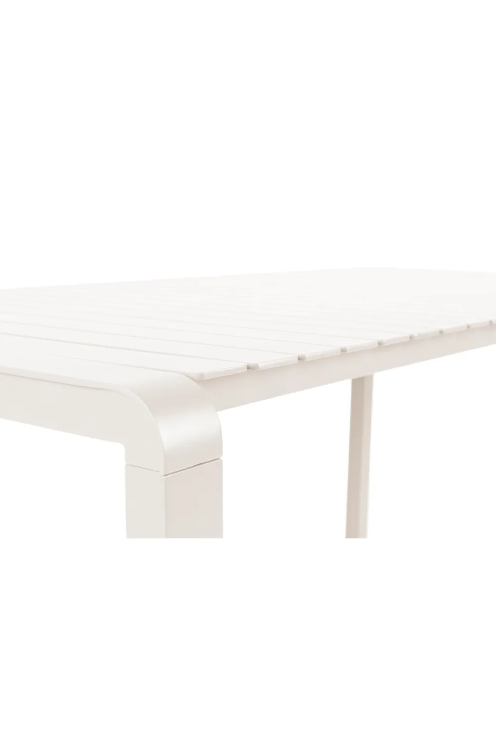 Rectangular Slatted Garden Table | Zuiver Vondel