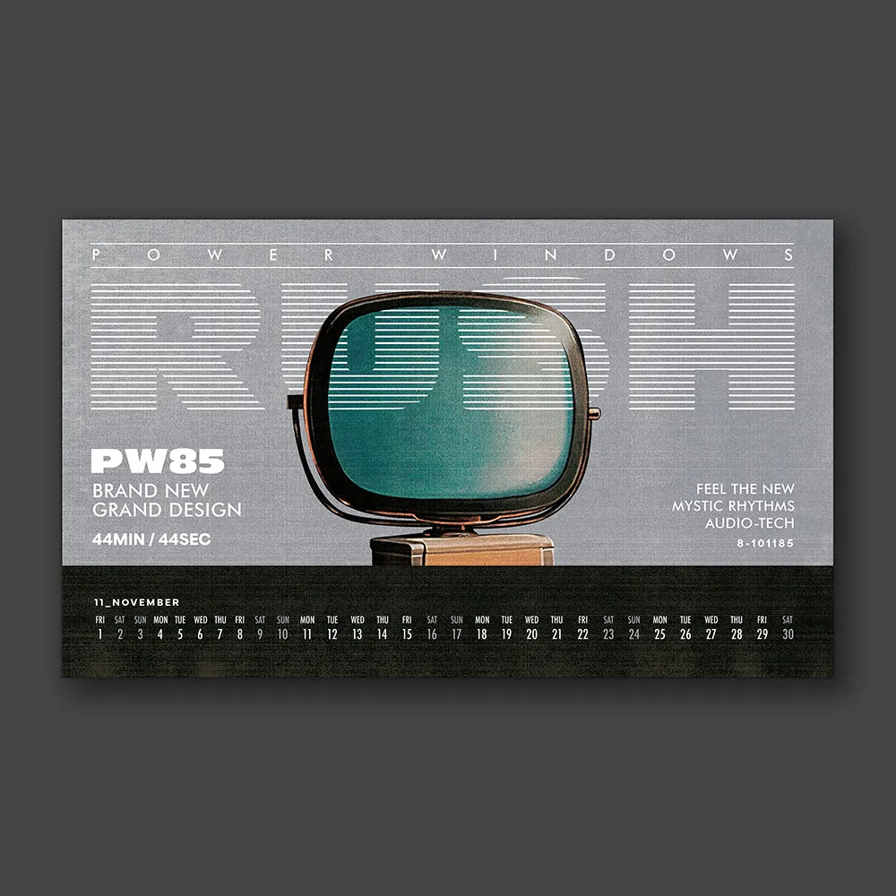 RUSH 2024 DESK CALENDAR