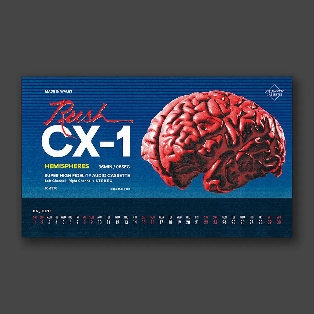RUSH 2024 DESK CALENDAR