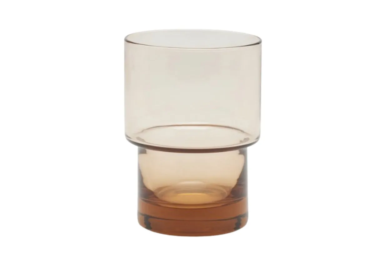 SAMUEL AMBER TUMBLER | SET OF 6