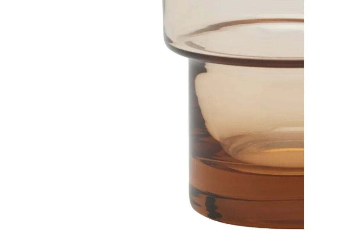 SAMUEL AMBER TUMBLER | SET OF 6