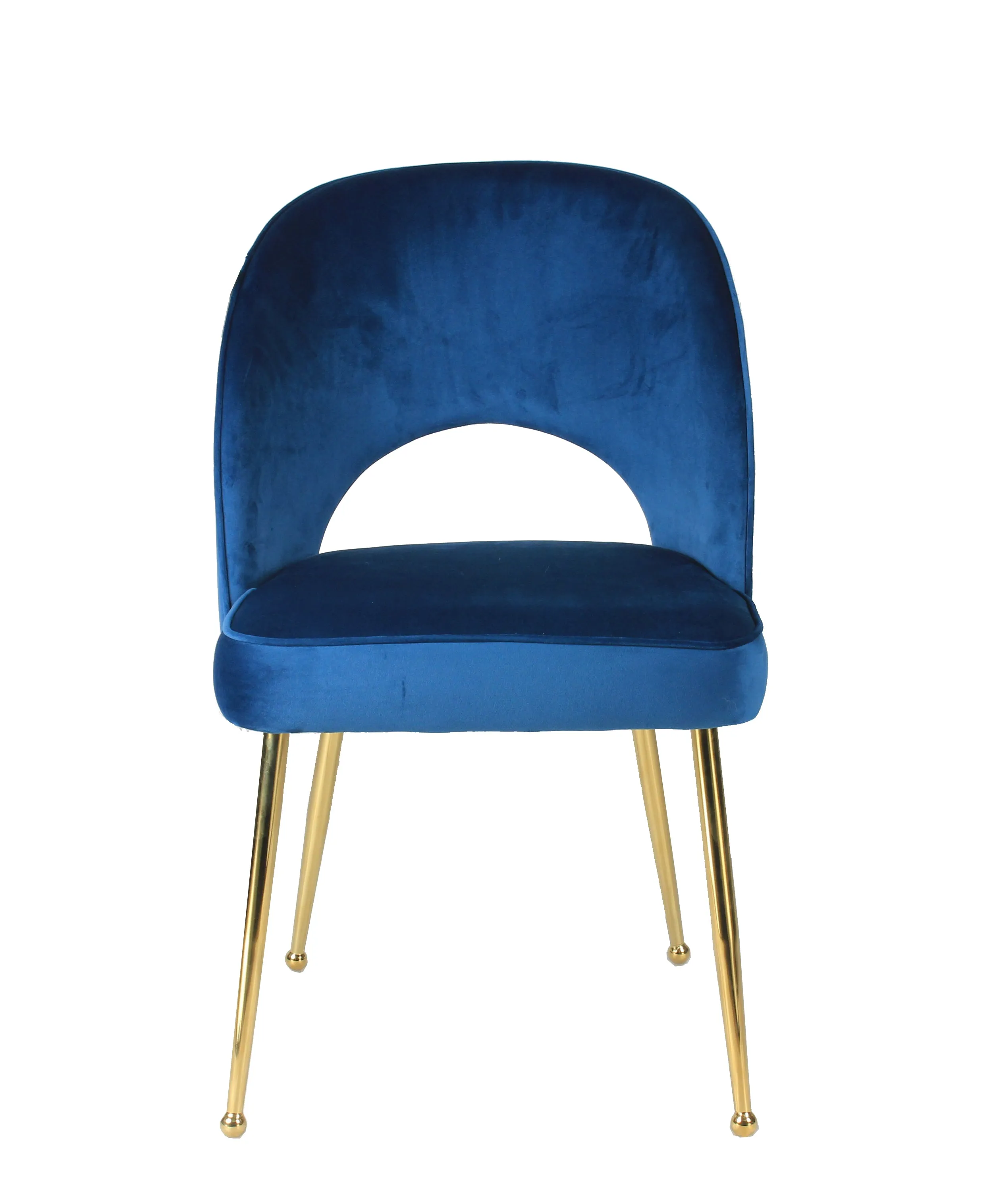 Set of 2 Royal Blue Accent Chairs