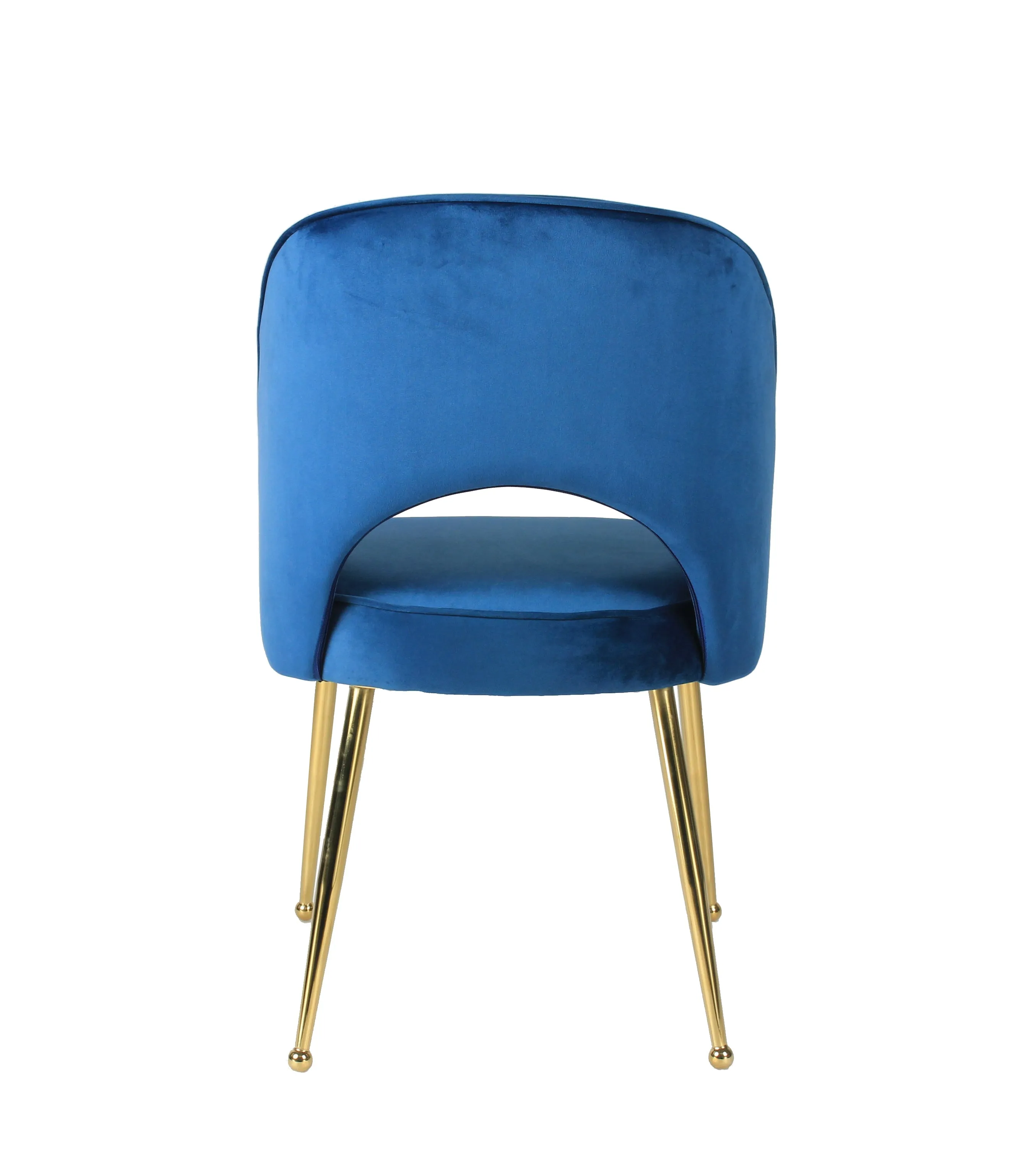 Set of 2 Royal Blue Accent Chairs