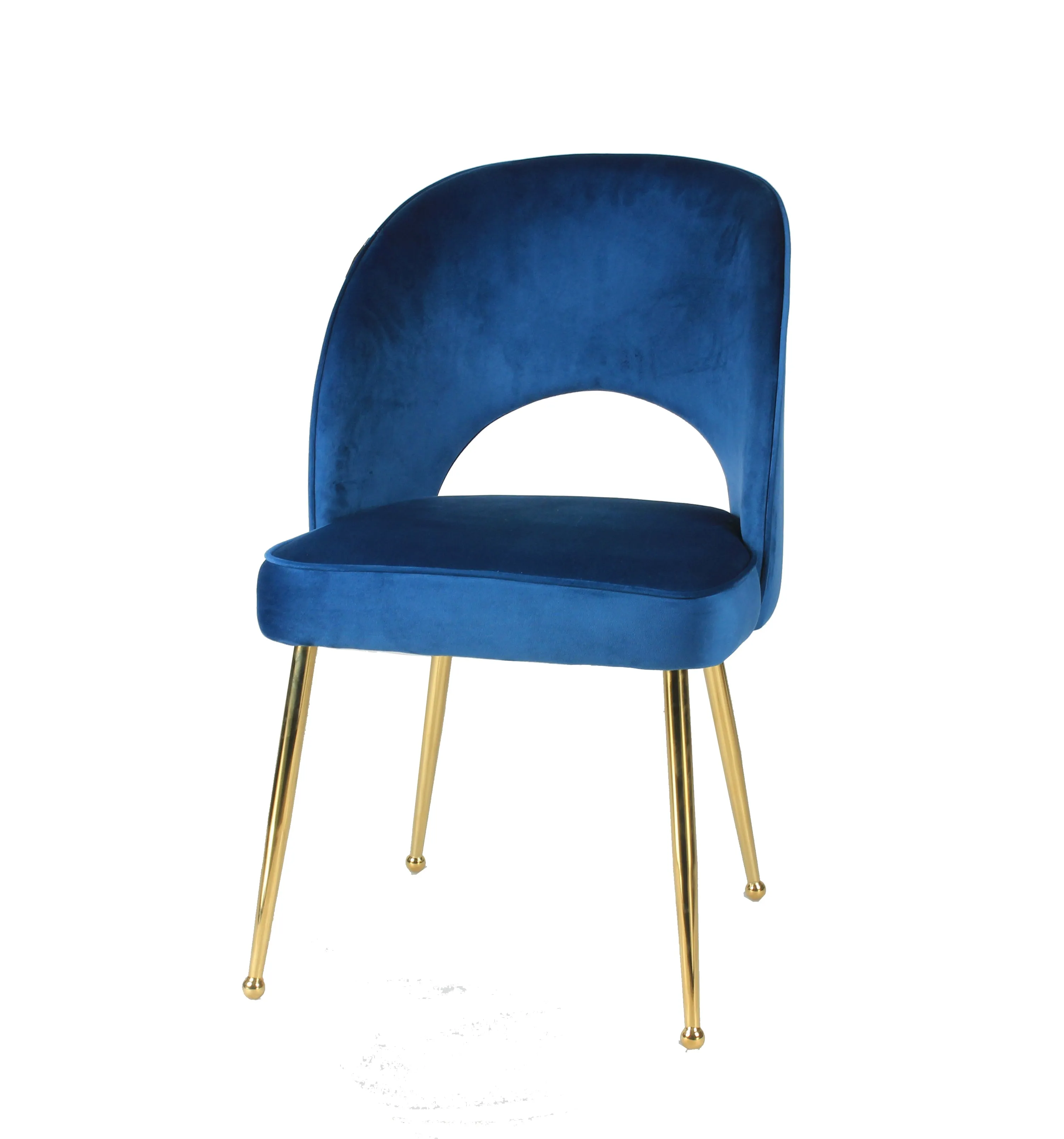 Set of 2 Royal Blue Accent Chairs