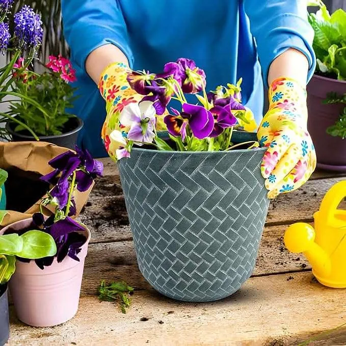 SG Traders Nantucket Plant Pot (Pack of 2)