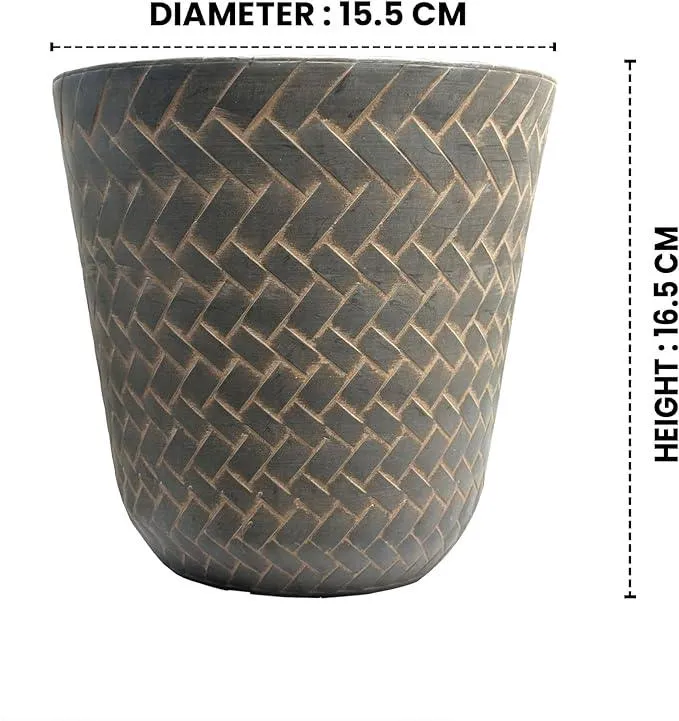 SG Traders Nantucket Plant Pot (Pack of 2)