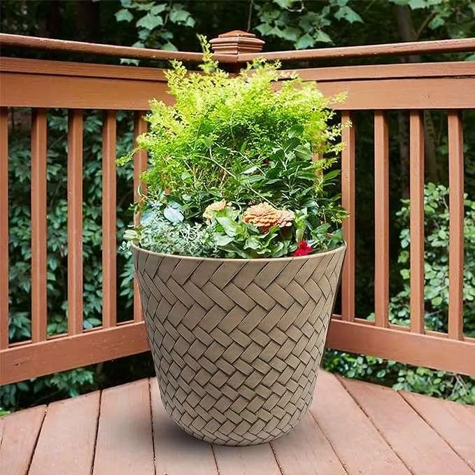 SG Traders Nantucket Plant Pot (Pack of 2)