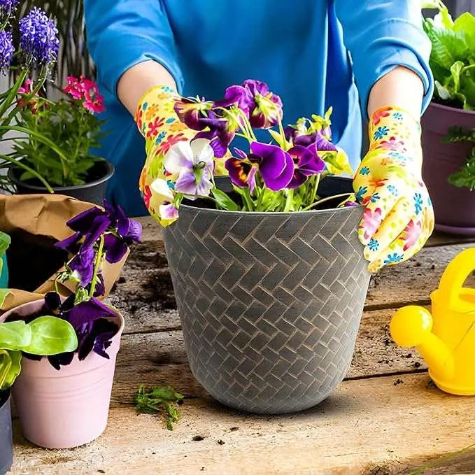 SG Traders Nantucket Plant Pot (Pack of 2)