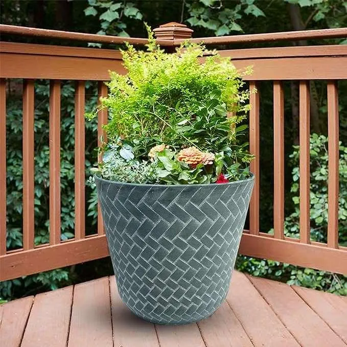 SG Traders Nantucket Plant Pot (Pack of 2)