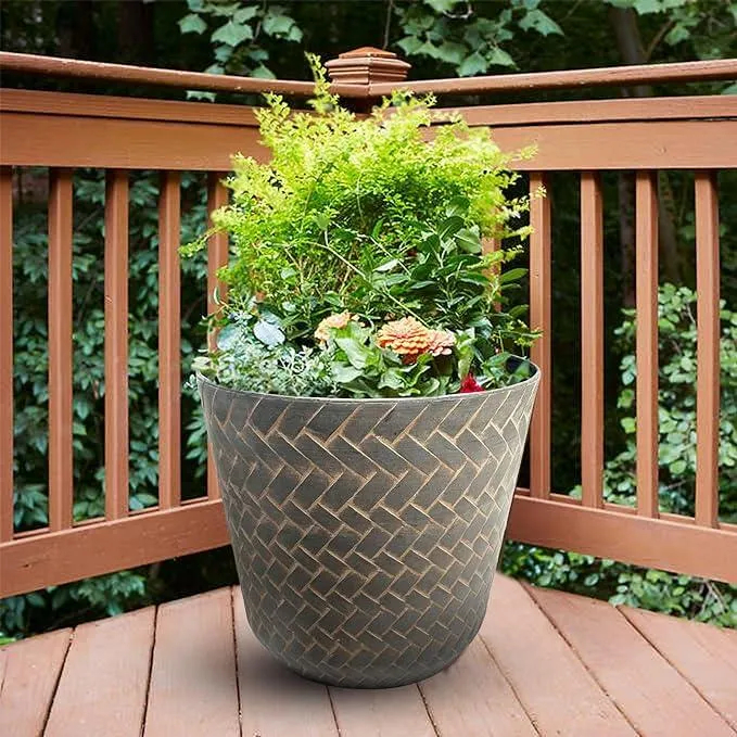SG Traders Nantucket Plant Pot (Pack of 2)