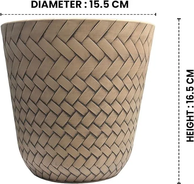 SG Traders Nantucket Plant Pot (Pack of 2)