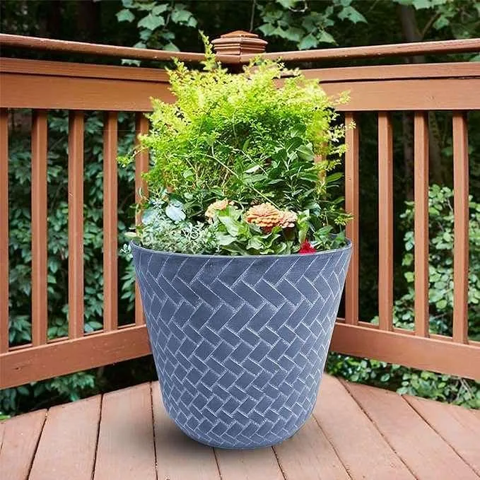 SG Traders Nantucket Plant Pot (Pack of 2)