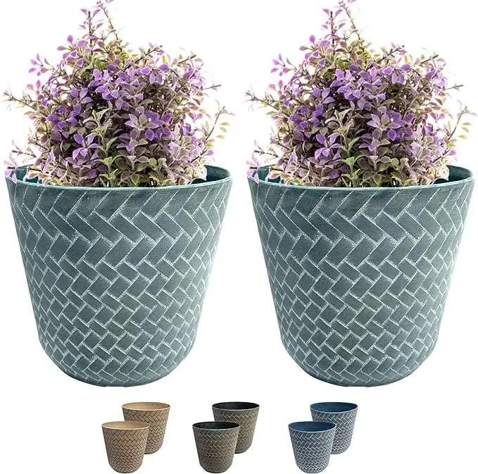 SG Traders Nantucket Plant Pot (Pack of 2)