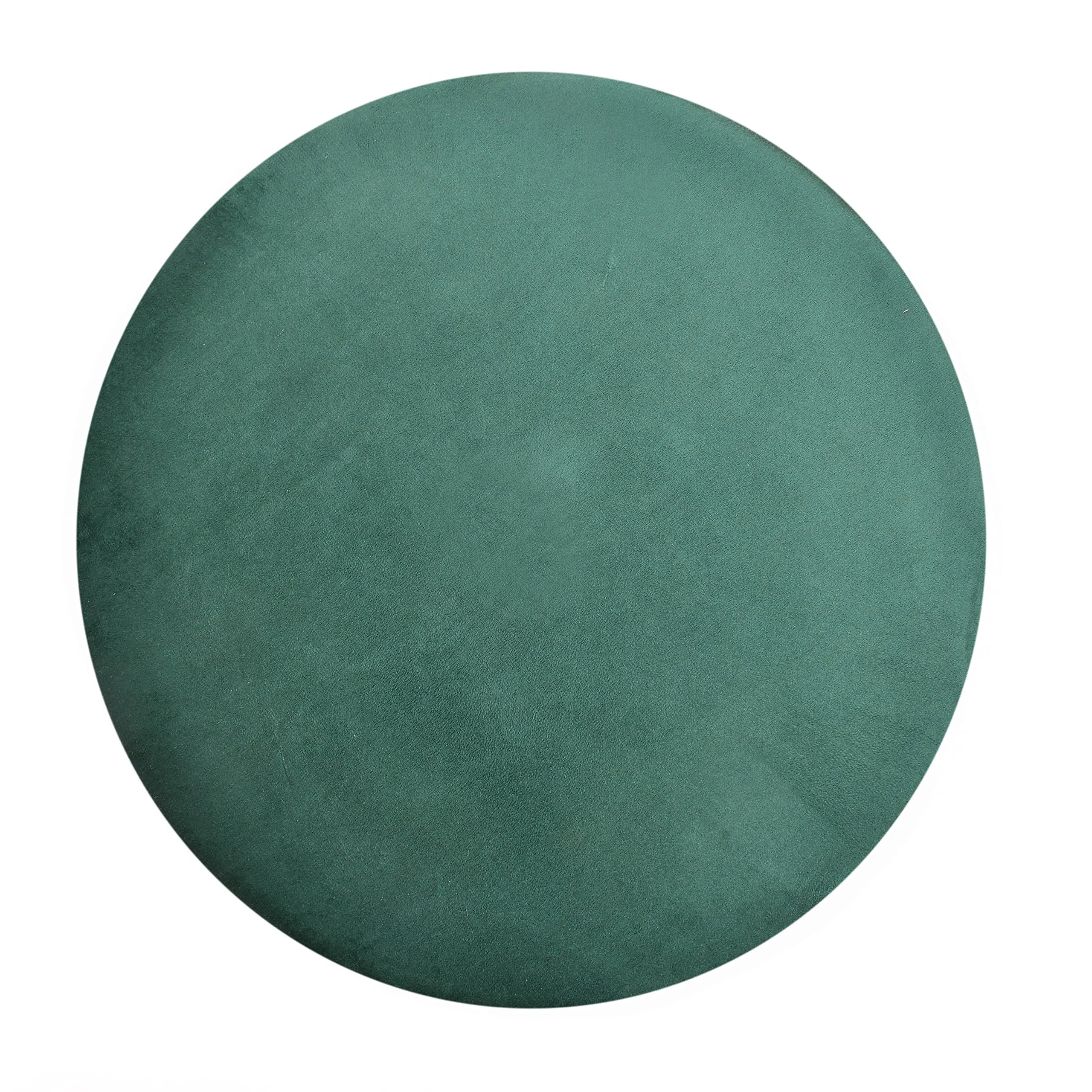 ShadowKart Ottoman Pouffes Stool for Living Room Mudda Sitting Furniture Footrest Seat Pouffe Puffy Foam Stool Footstool for Office Home Decor, 16x16x17 Inch, Green