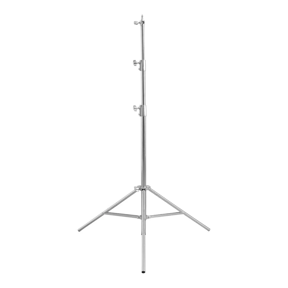 Spectrum 280cm Heavy Duty Air Cushioned Light Stand (Silver)