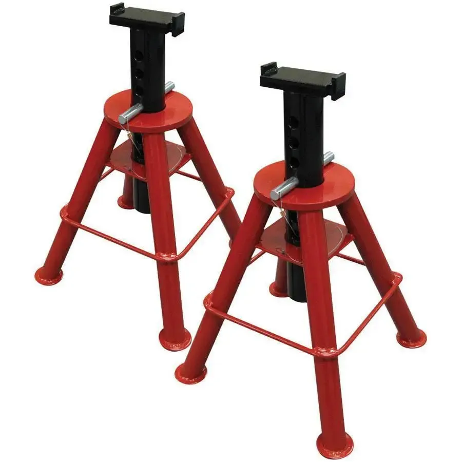 Sunex 10 Ton Medium Height Pin Type Jack Stands (Pair)