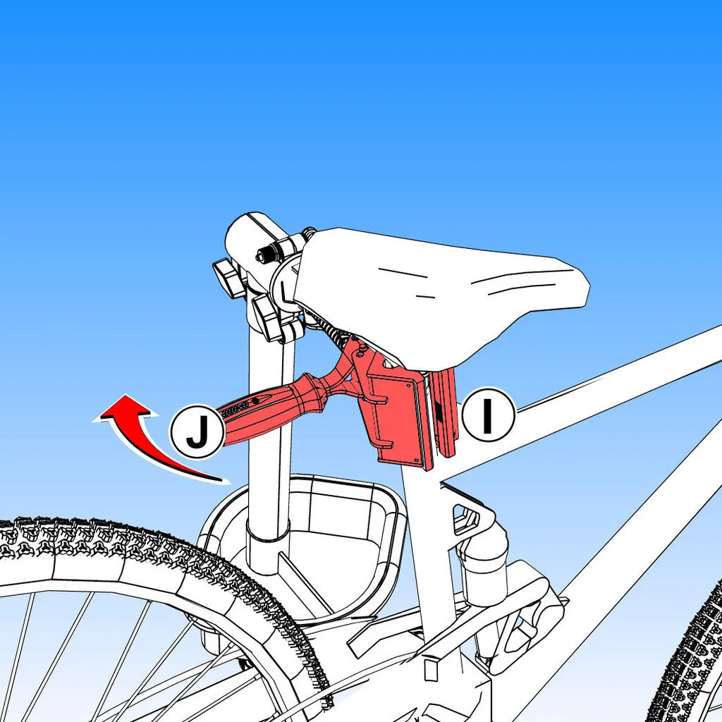 Unior Bikegator  Repair Stand, Auto Adjustable