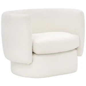 Valence Armchair, Maya White