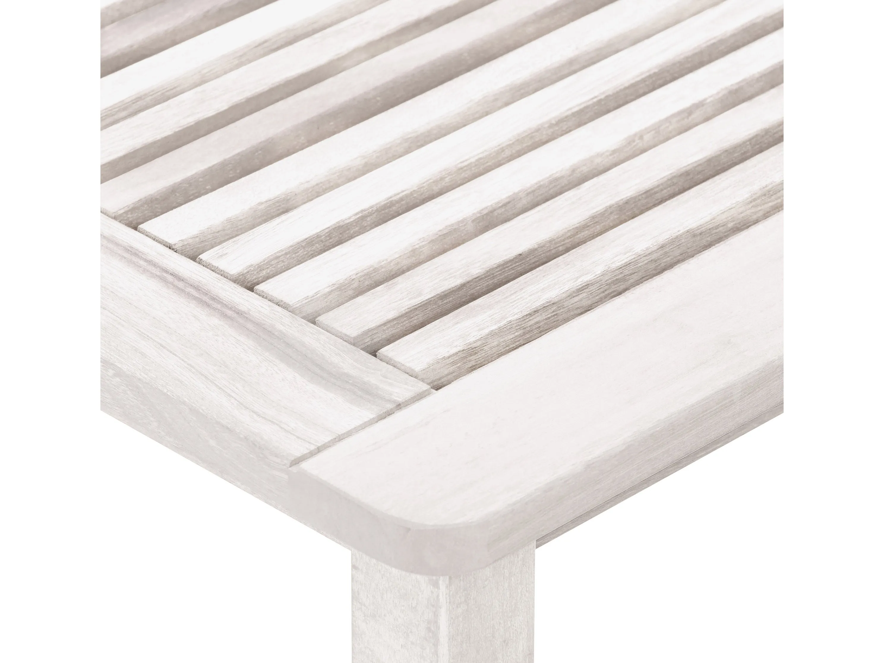 Washed White 3 Piece Patio Set
