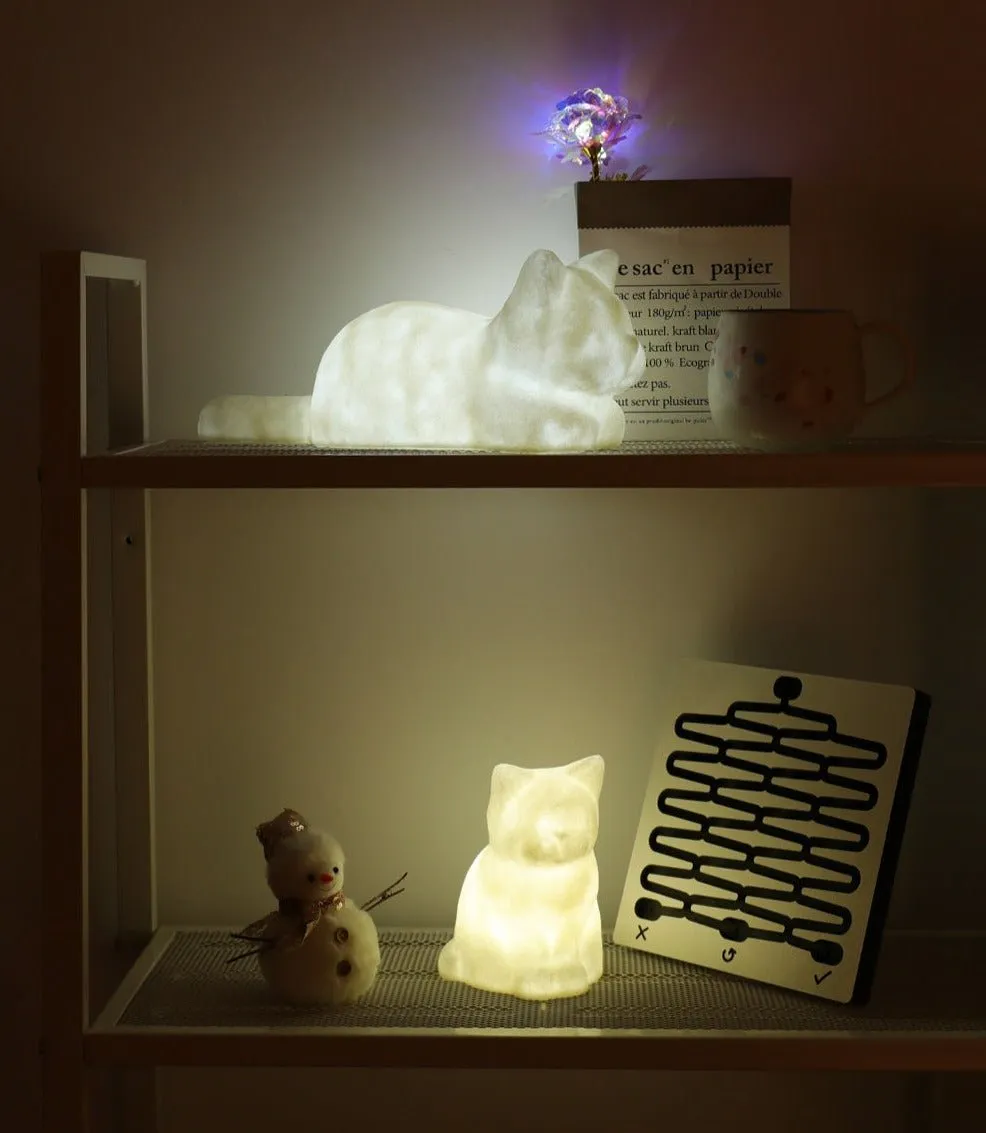Whisker Glow Cat Companion Lamp