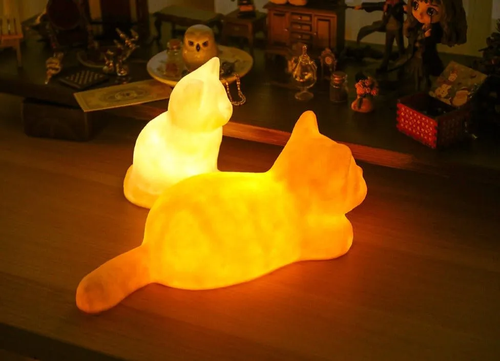 Whisker Glow Cat Companion Lamp