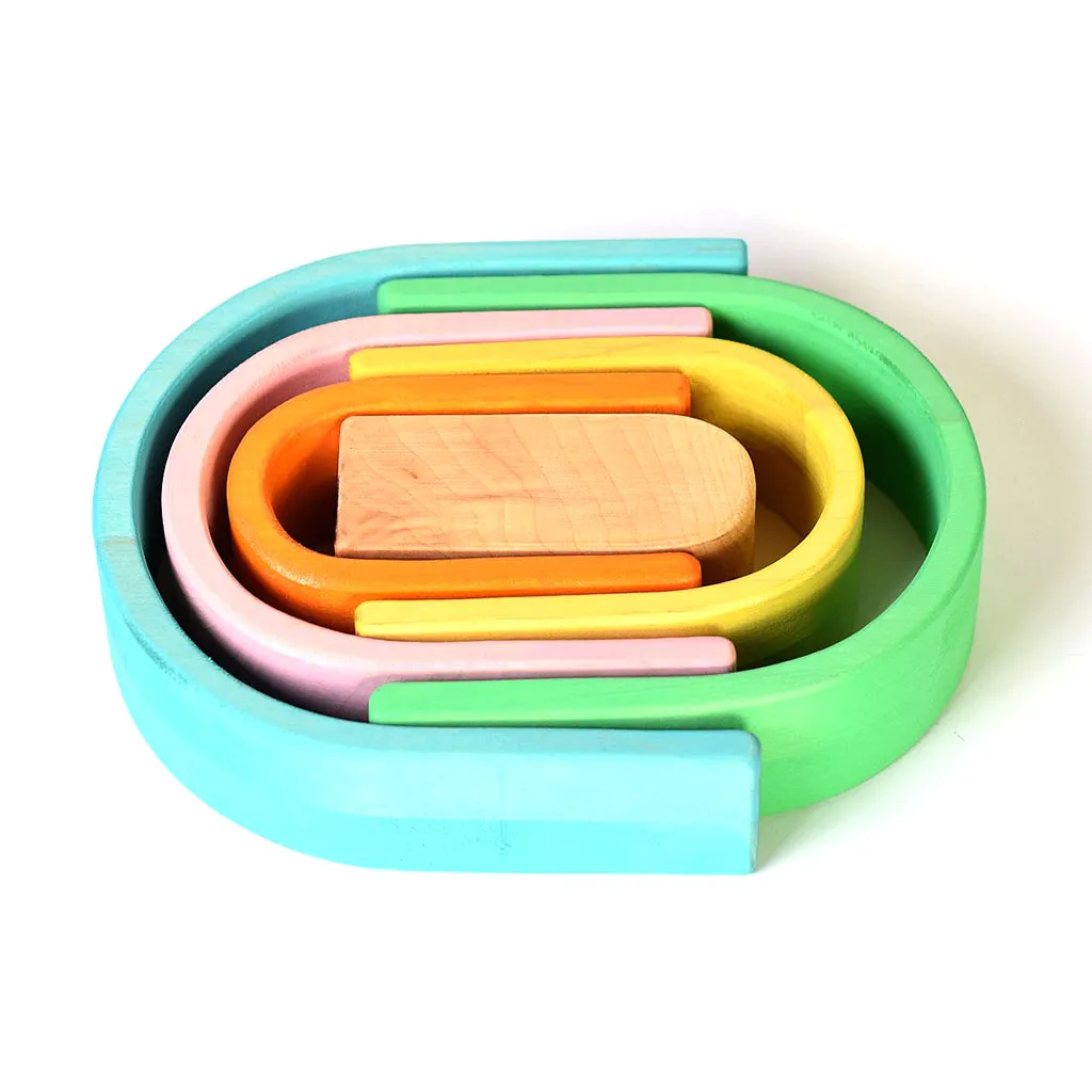Wooden Arches - Pastel